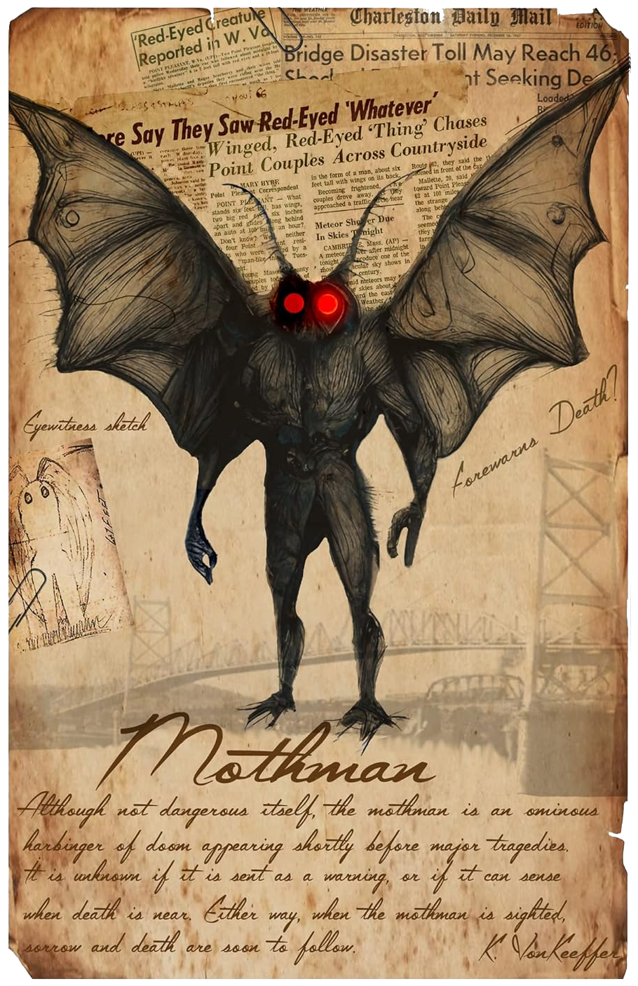 Mothman Rendering